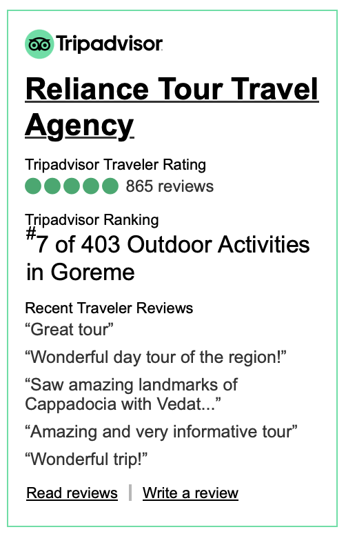 a screenshot of a travel agency